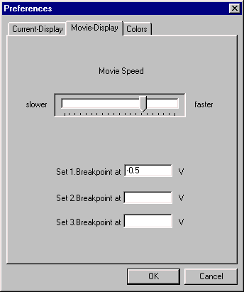 Preferences dialog box